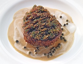 Biefstuk met pepersaus